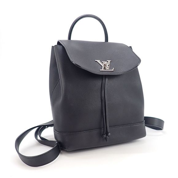 Louis Vuitton Lock Me Backpack Calfskin Noir - Picture 1 of 11
